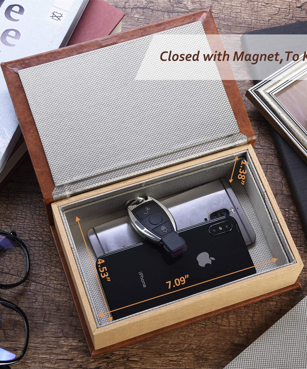 Monojoy Faraday Box For Key Fob: Key Fob Signal Blocker Box, Faraday Key Fob Protector Box, Rfid Key Fob Protector, Faraday Cage